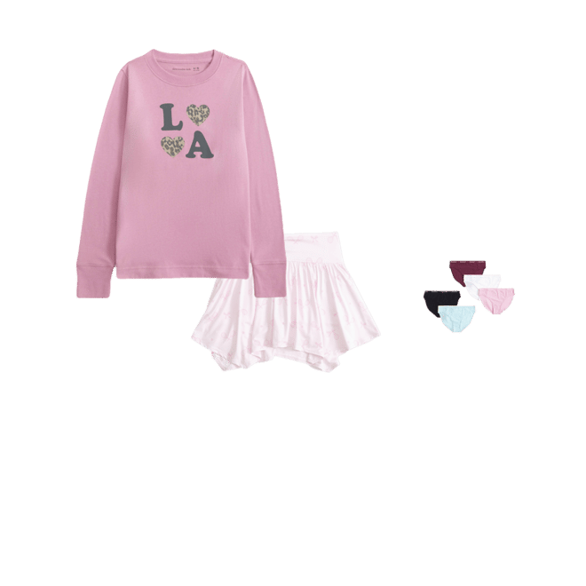 ypb asymmetrical skort