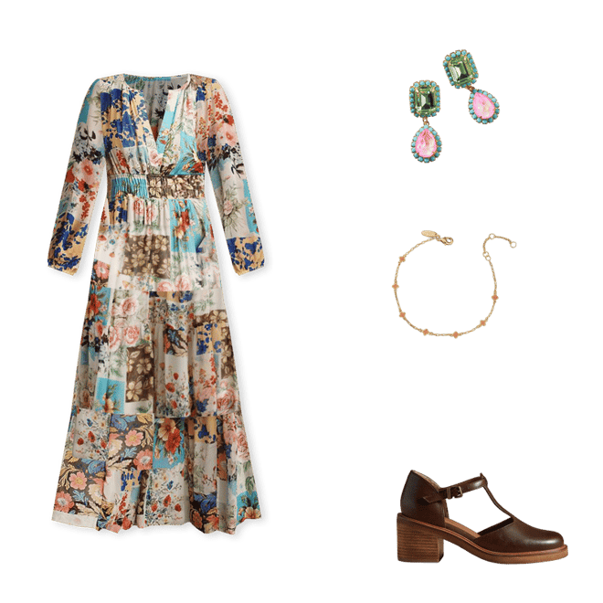 The Somerset Maxi Dress: Long-Sleeve Chiffon Edition | Anthropologie