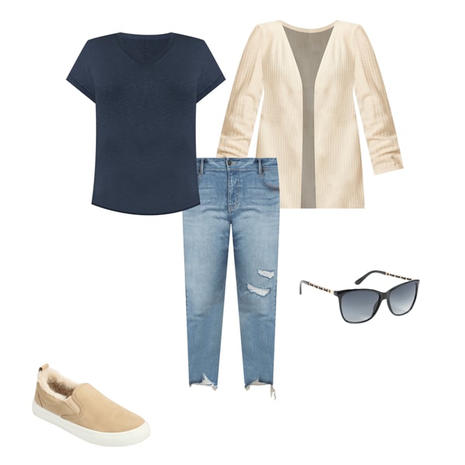 Plus Size KanCan™ Mid Rise Open Ripped Frayed Hem Skinny Jean