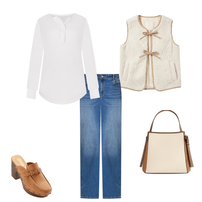 Cato Fashions | Cato Tailored Stud Heeled Clogs