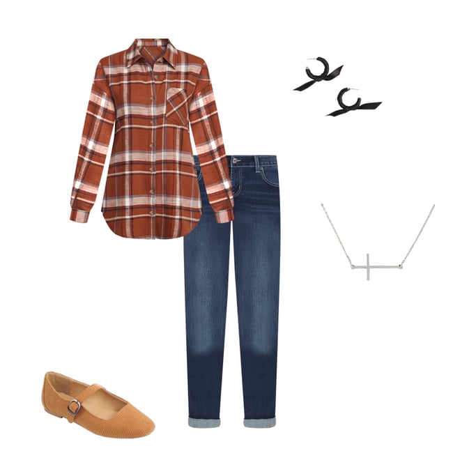 SuperCush Ivy Corduroy Mary Jane Flat