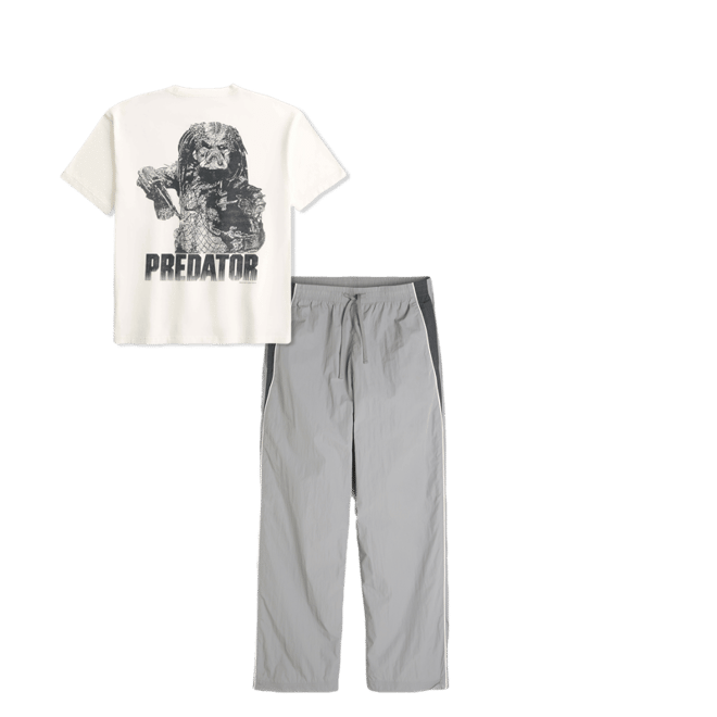 Boxy Cotton Predator Graphic Tee