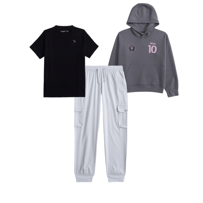 ypb neoknit lionel messi popover hoodie