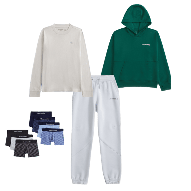 ypb neoknit logo popover hoodie