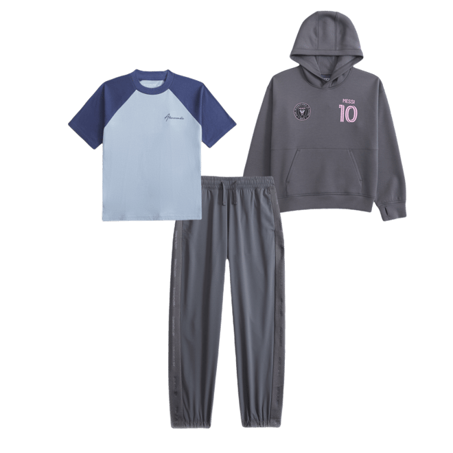 ypb neoknit lionel messi popover hoodie