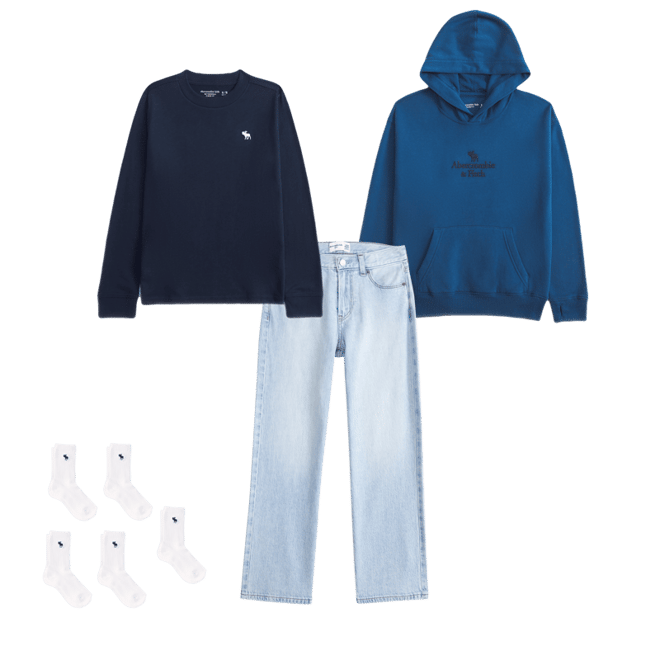 logo popover hoodie