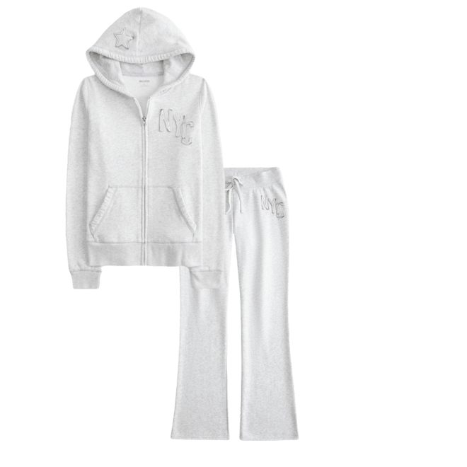 NYC Graphic Bootcut Sweatpants