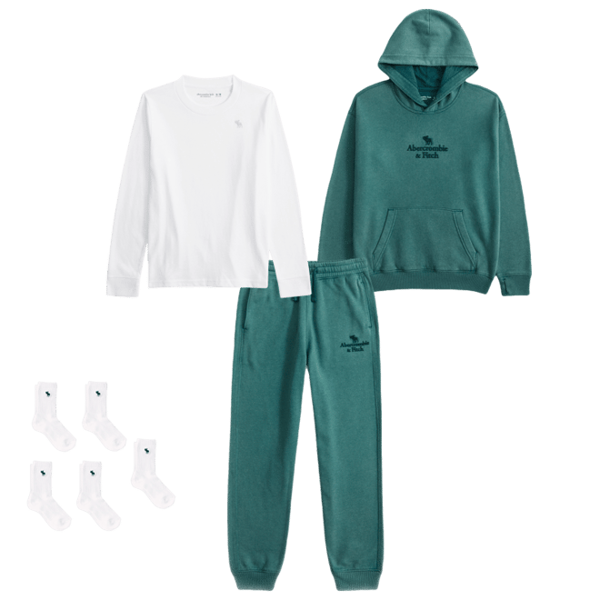logo popover hoodie