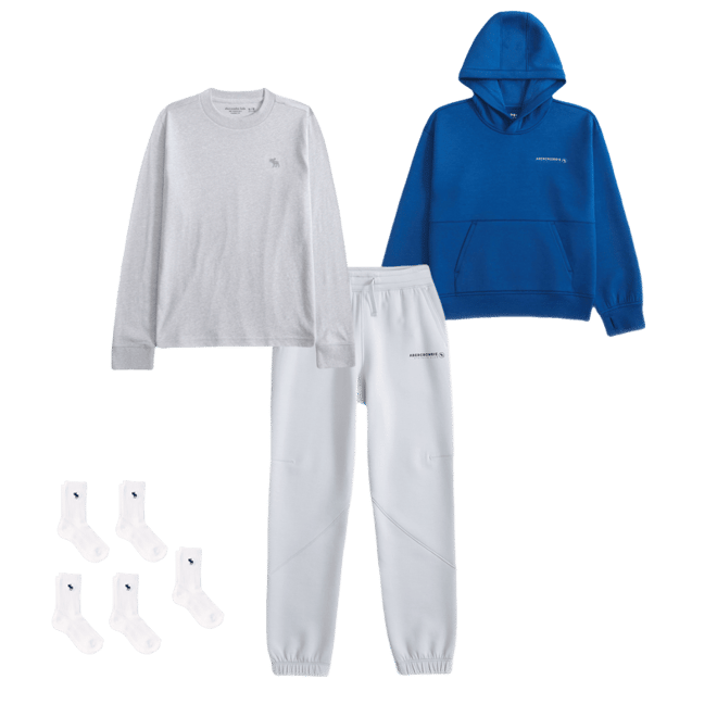 essential long-sleeve icon crew tee