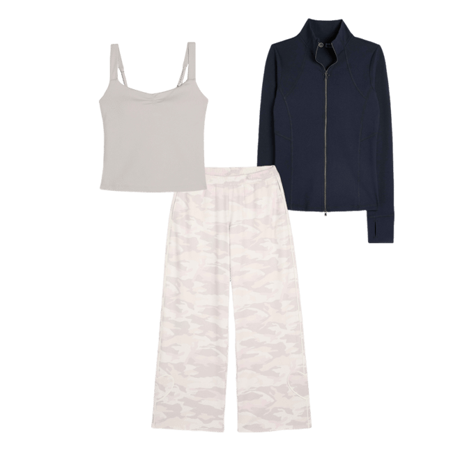 Gilly Hicks Active Recharge Sweetheart Tank