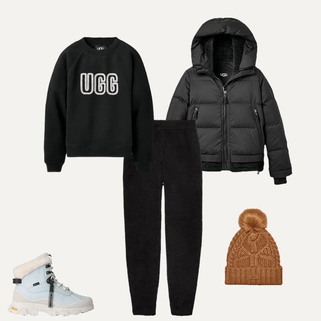 Women's Cable Beanie With Pom