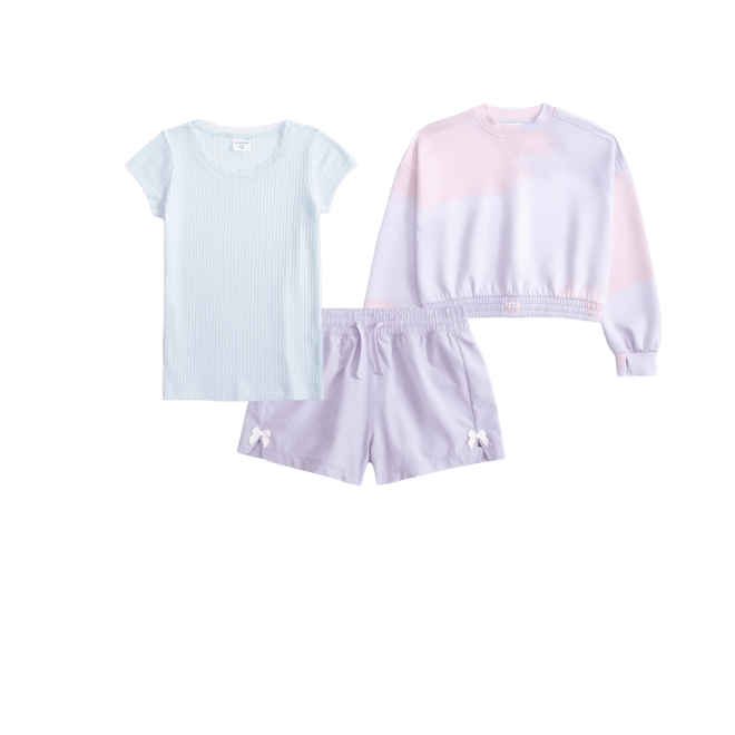 ypb high rise bow shorts