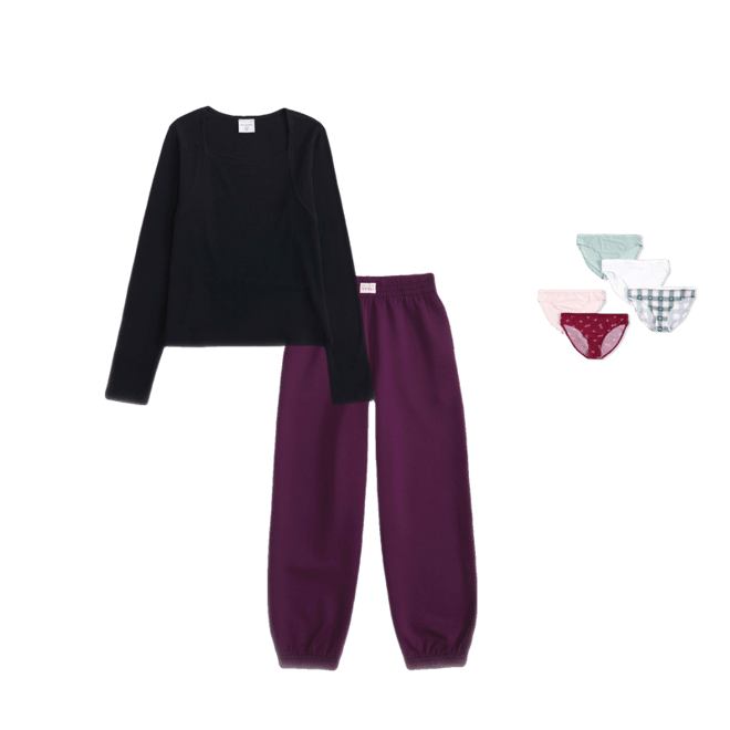 ypb neoknit baggy joggers