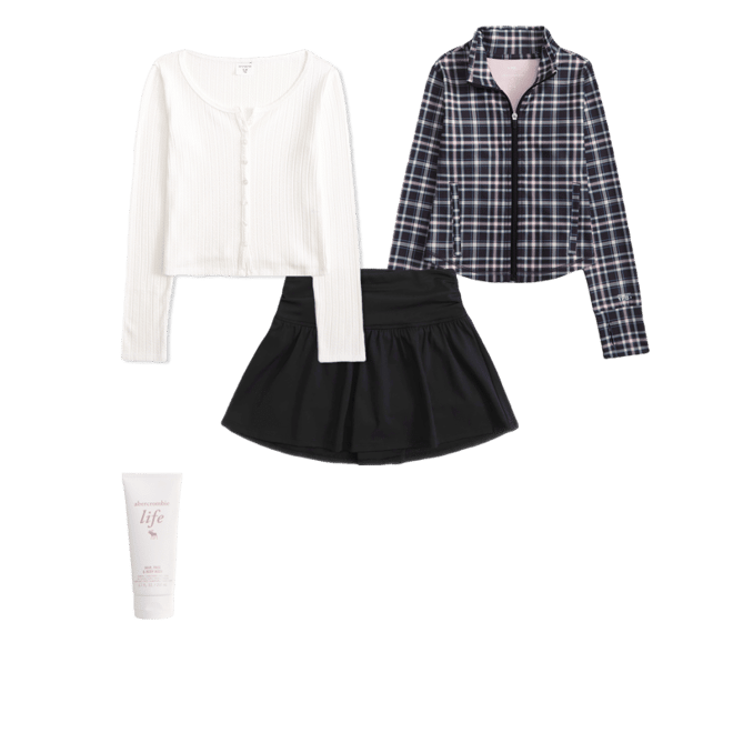 ypb cinched mini skort
