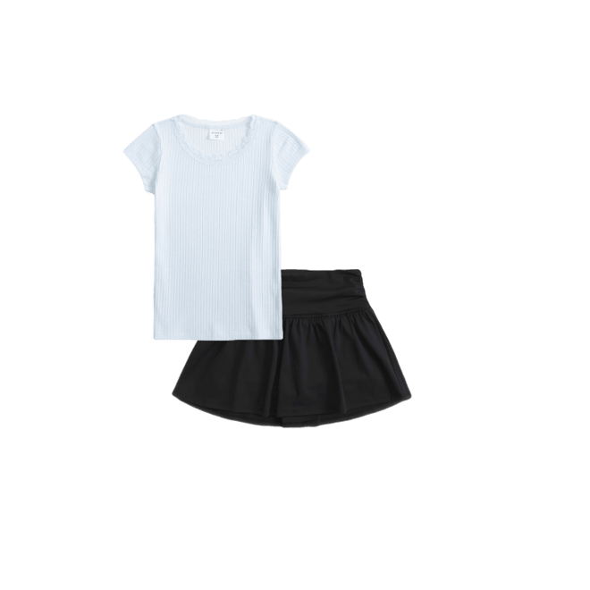 ypb cinched mini skort