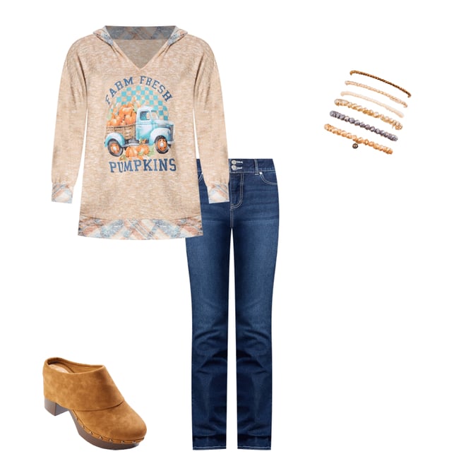  Cato Fashions | Cato Wide Cuff Heeled Clogs