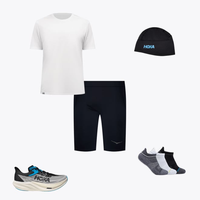 HOKA ハーフタイツ M HOKA ONE ONE® Novafly Half Tight for Men | HOKA ONE ONE®