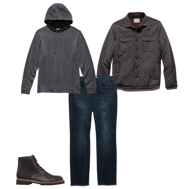 CHAPIN FLANNEL-LINED QUILTED JACKET – Flag & Anthem