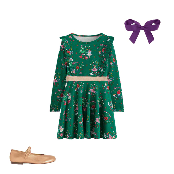 green emerald velvet dress Merry Mint Dress