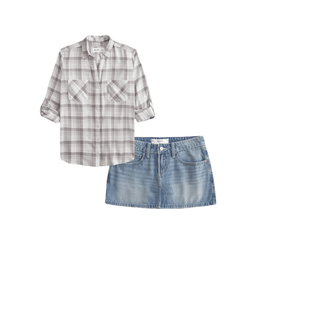 Oversized Flannel Shirt