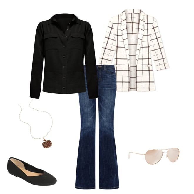 KanCan™ Dark Mid Rise Flare Jean