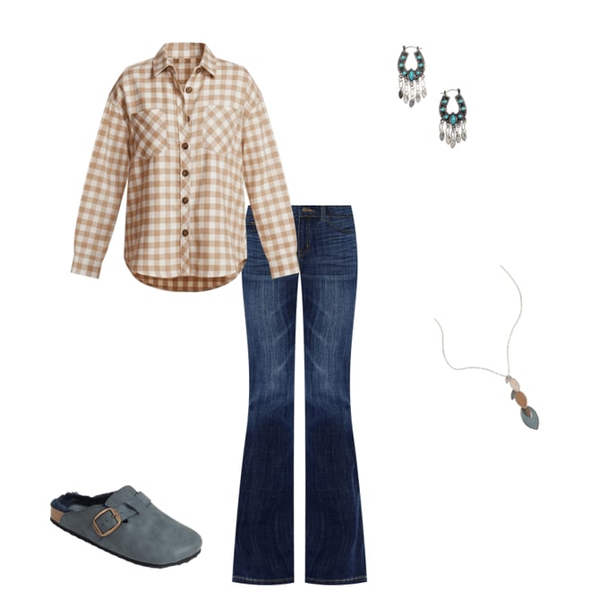 KanCan™ Dark Mid Rise Flare Jean