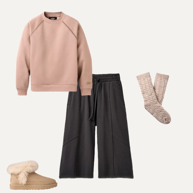 Women's Elowyn Cable Knit Fleece Lined