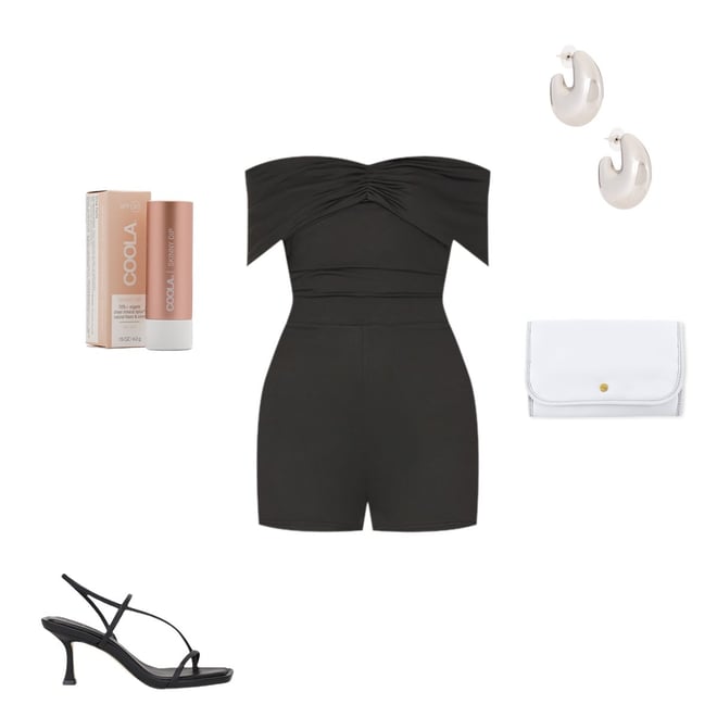 Cher Off Shoulder Romper