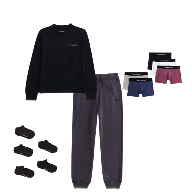 long-sleeve logo tee