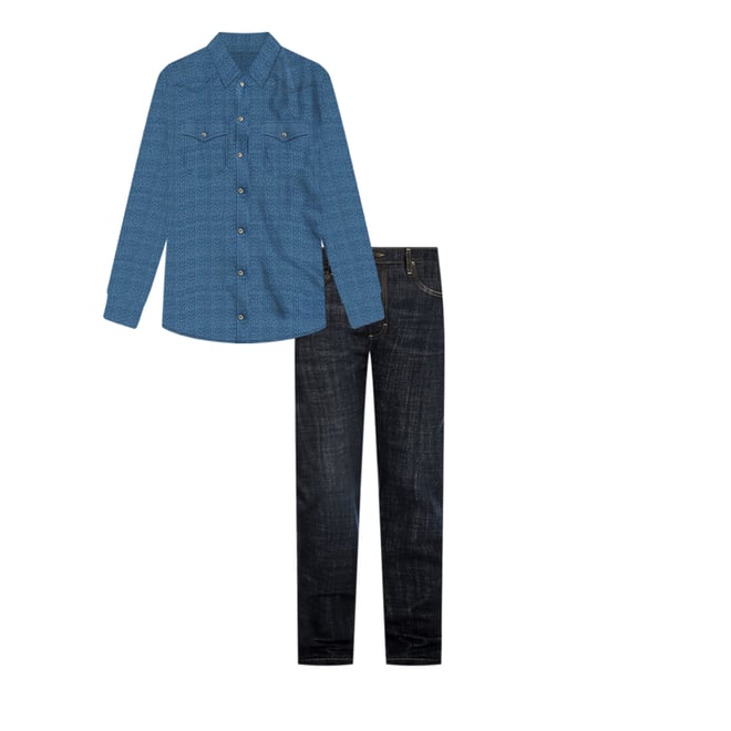 Men's Wrangler Retro® Slim Fit Bootcut Jean in Dax