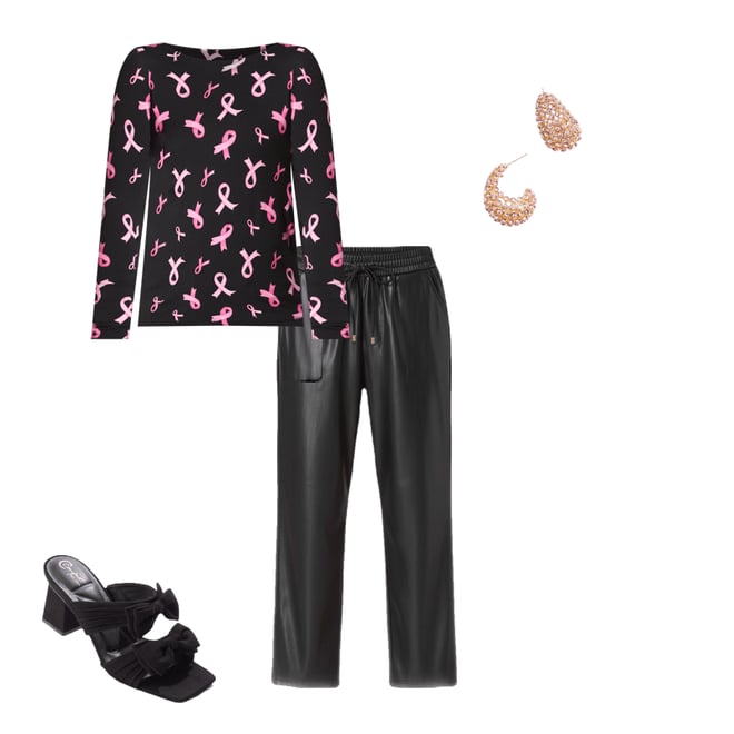 Cato Fashions | Cato Pink Ribbon Top