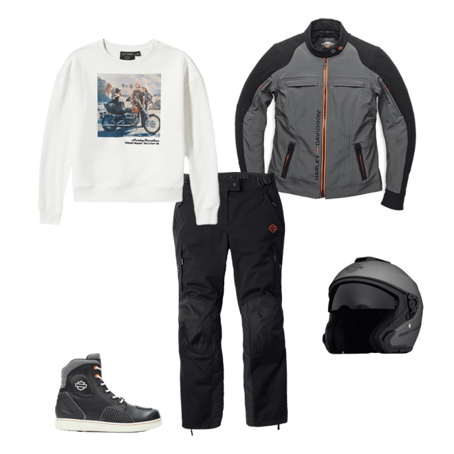 Women's H-D New Horizon Windproof Softshell Riding Jacket | Harley