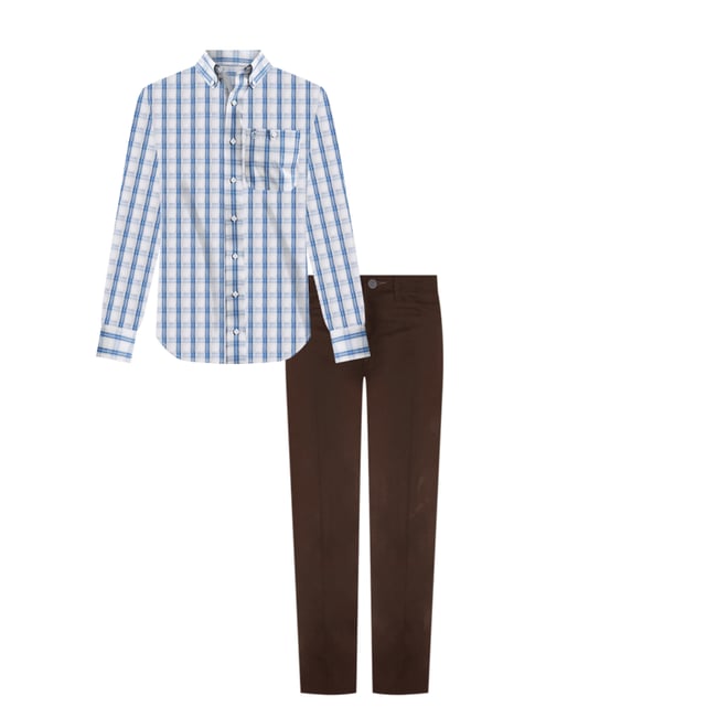 Wrancher® Dress Jean in Brown