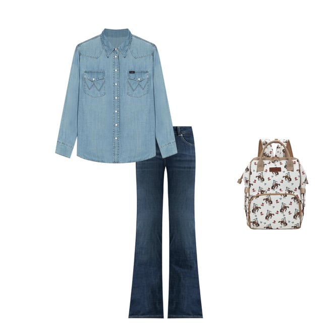 Women's Bootcut Jean in DO Wash