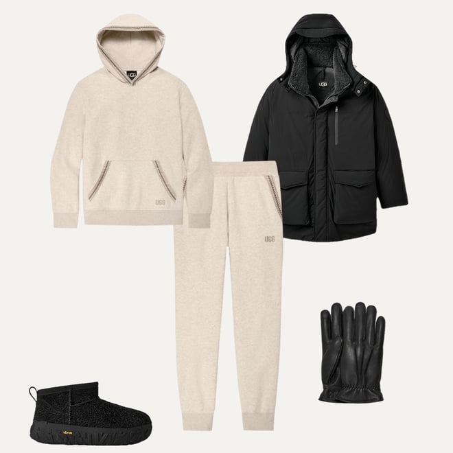 Men's 3 Point Leather Glove