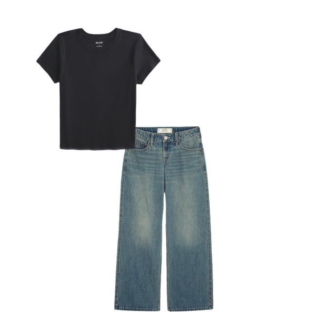 Easy Short-Sleeve Crew Baby Tee