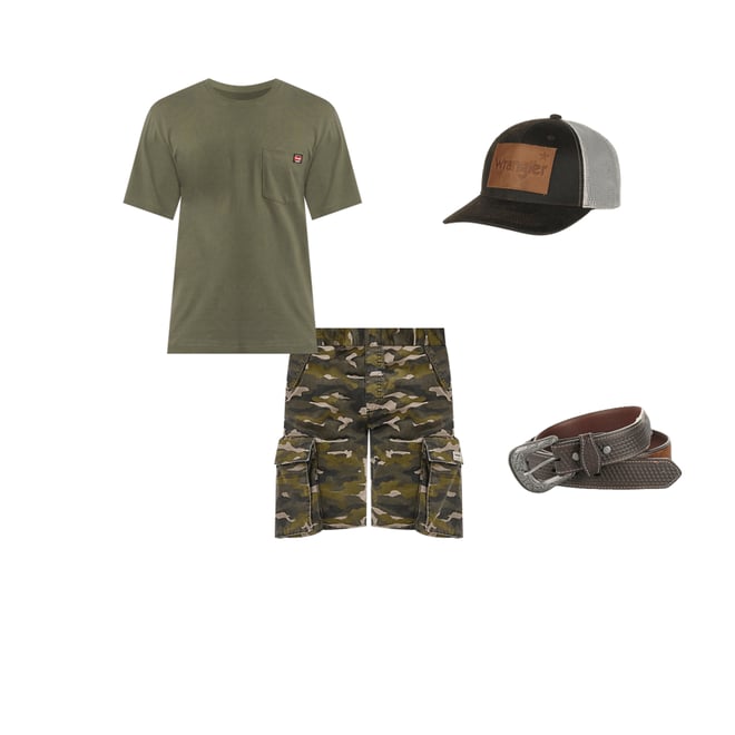 Men's Workwear Pocket T-Shirt in Moss