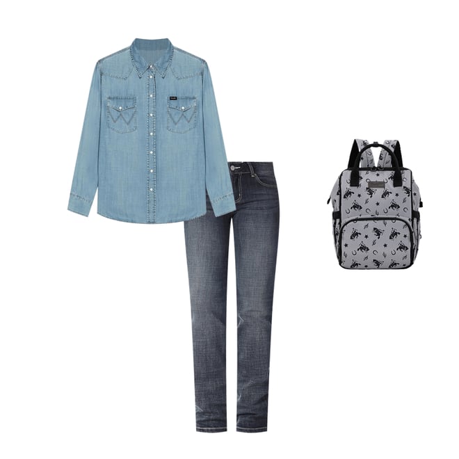 Women's Straight Leg Jean in Brianna