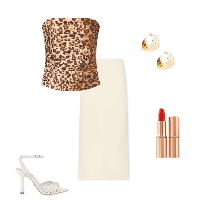 L'Academie x Marianna Dionira Maxi Skirt in Latte Beige | REVOLVE