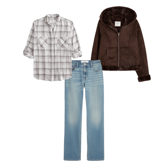 Oversized Flannel Shirt