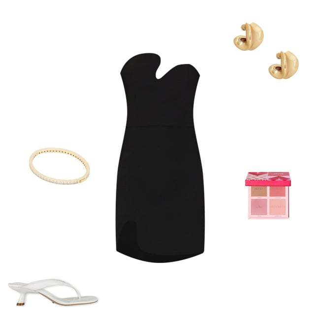 X REVOLVE Puzzle Mini Dress