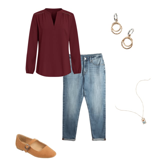 m jeans by maurices™ High Rise Tapered Jean