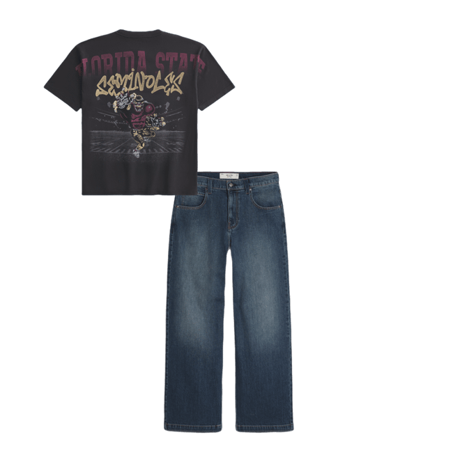 Boxy Florida State University Graphic Tee