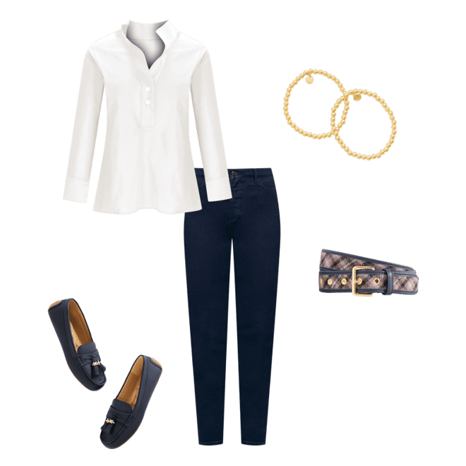 トップス pppp Non-Iron Popover | Talbots