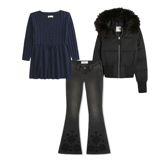 Faux Fur Trim Puffer Bomber Jacket