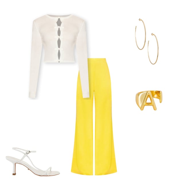 SILVIA TCHERASSI Palermo Pant in Amber REVOLVE