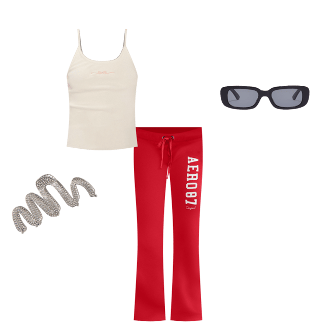 Aero 1987 Fit & Flare Sweatpants
