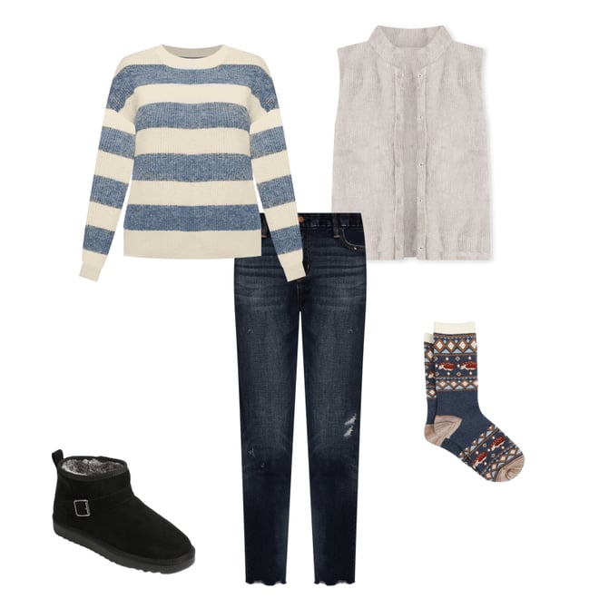 Corduoroy Quilted Vest