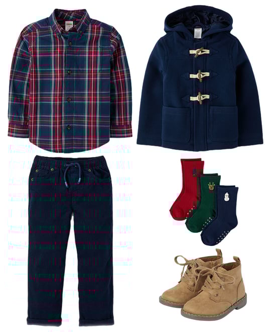 Baby And Toddler Boys Dad And Me Rainbow Gingham Poplin Button Up Shirt