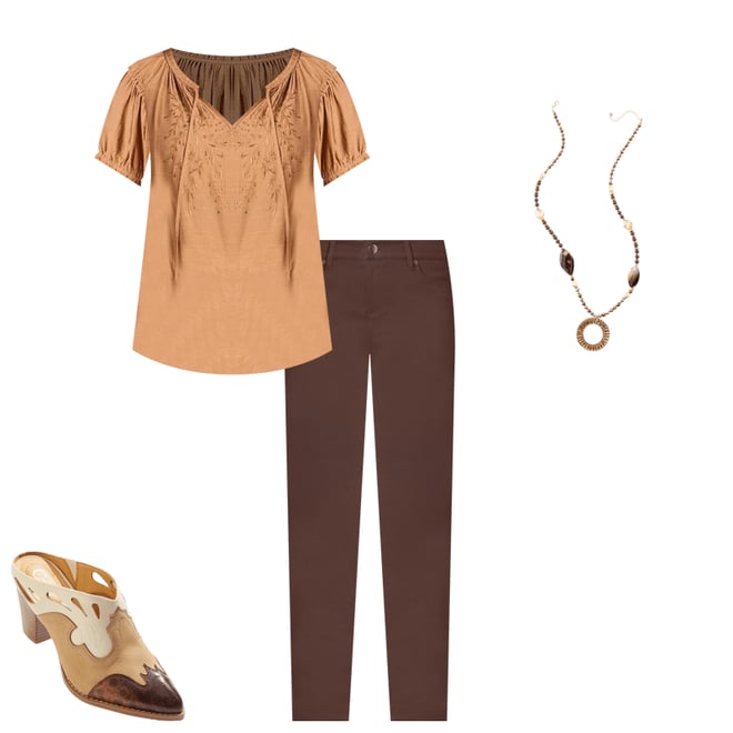  Cato Fashions | Cato Glass Statement Pendant Long Necklace